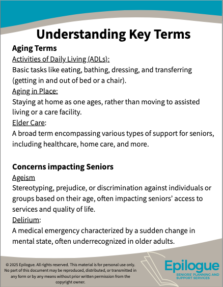 Understanding Key Terms Resource