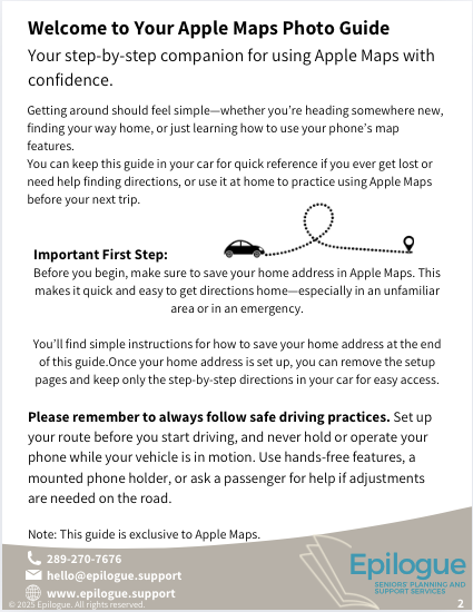 Apple Maps Photo Guide